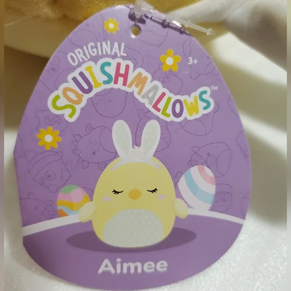 Aimee, The Easter Chick Squishmallows - Picture 3 of 5